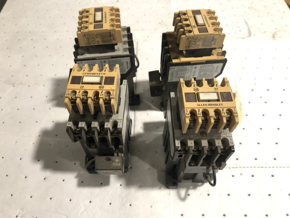 2 Allen Bradley 100-A24NZ*3 contactors & 2 100-A18NZ*3 contactors -195-FA22