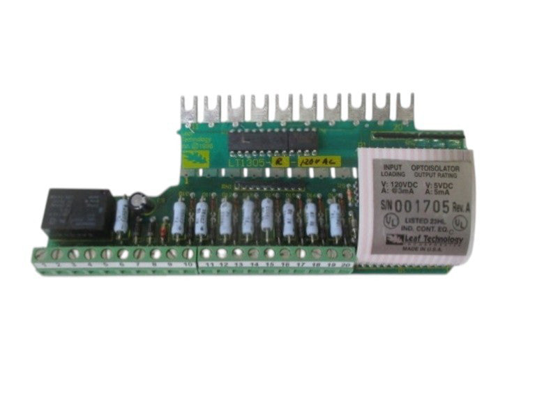 LEAF TECHNOLOGY LT1305-R-120VAC CONTROL INTERFACE CARD  NSNP