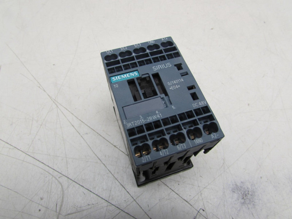 SIEMENS SIRIUS 3RT2015-2BW41 CONTACTOR 48V DC EXCELLENT USED TAKEOUT MAKE OFFER