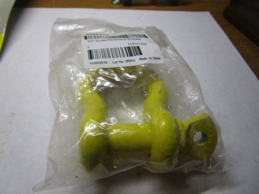 1/2" 4000 lb-WLL Screw Pin Anchor Shackle