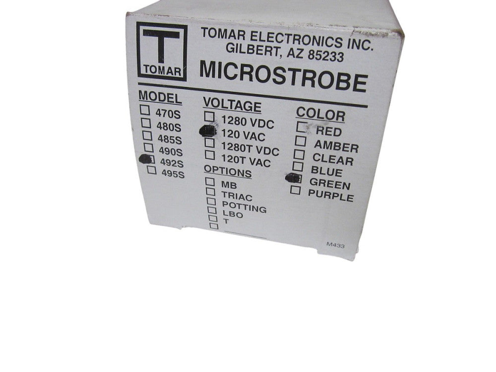TOMAR 492S-120-G GREEN MICROSTOBE NSMP