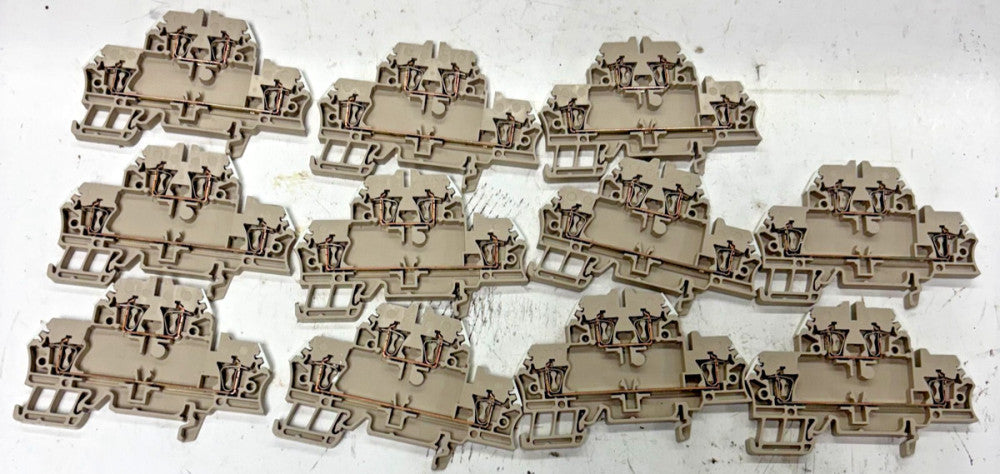 WEIDMULLER TERMINAL BLOCK LOT OF 11 ZDK2.5/1.5 COMPONENT TERMINAL X1 SERIES