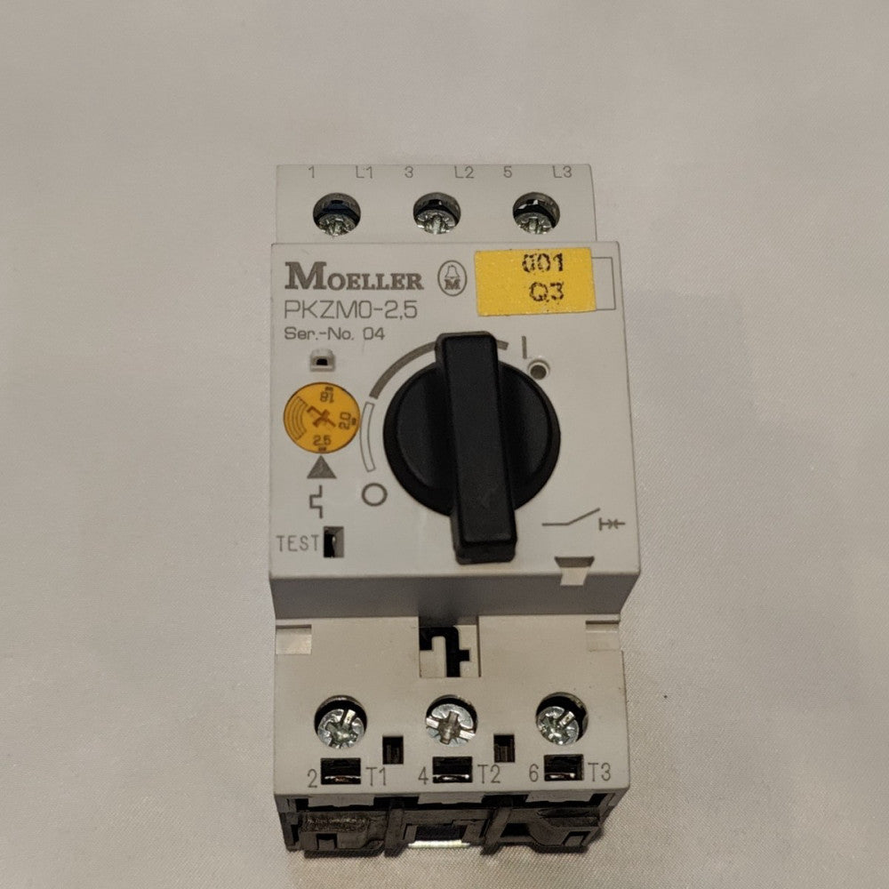 Eaton Moeller PKZM0-2.5 Circuit Breaker Motor Protector PKZM0-2,5