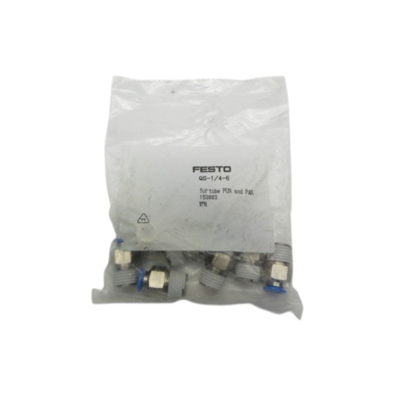 FESTO QS-1/4-6 153003 (PKG OF 10) NSMP