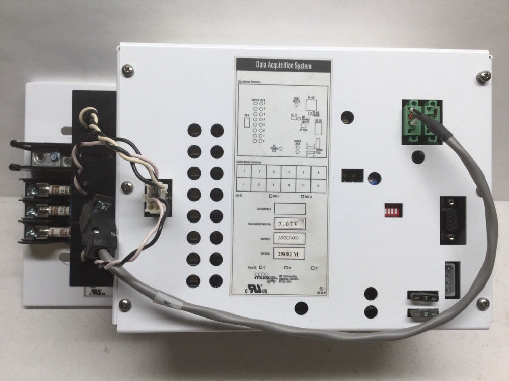 MUSCO Lighting A9207-000 / A9208-000 Data Acquisition System 