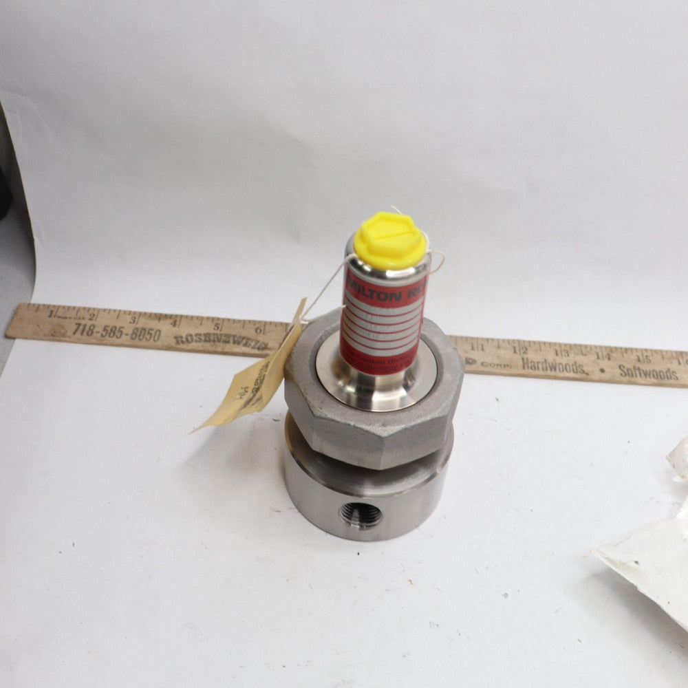 Voigt-Abernathy Milton Roy Back Pressure Relief Valve MIRA 1/2â VS-08-41