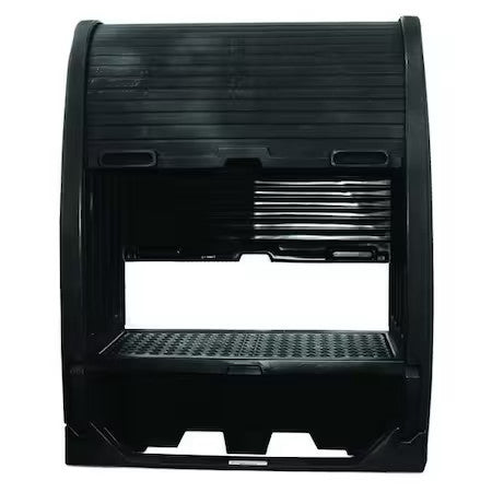 Condor 4062-Bd-D-C Drum Spill Containment/Drain, 61In.W, Blk.