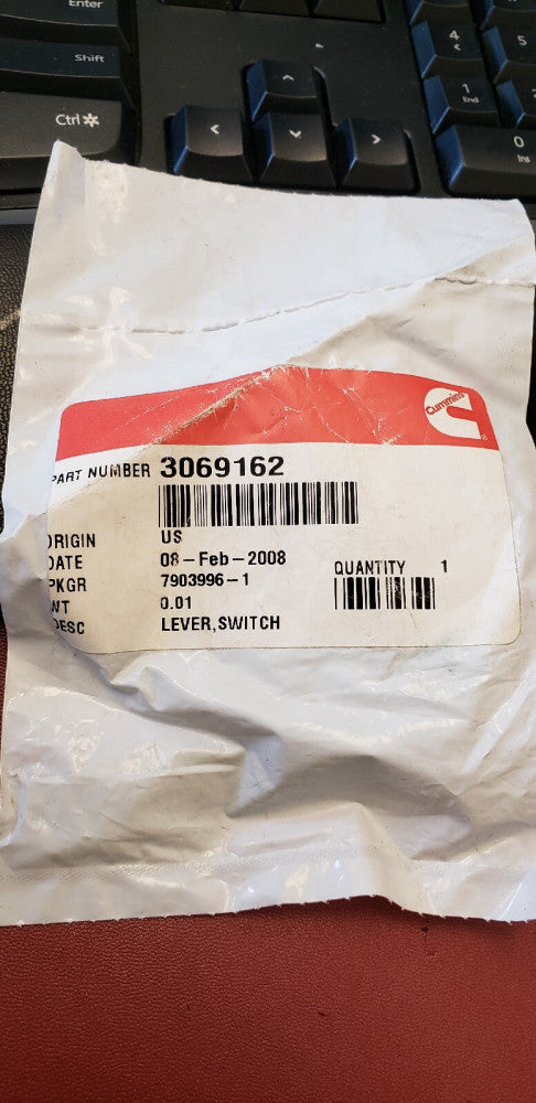 NEW OEM CUMMINS 3069162 | LEVER,SWITCH  ( A1-4B)