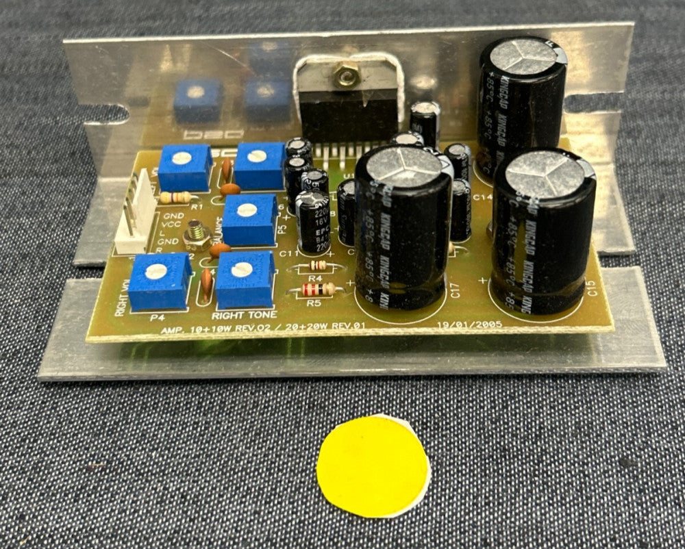 PSQ CIRCUIT BOARD AMP 10 + 10W REV. 02/20+20W REV. 1