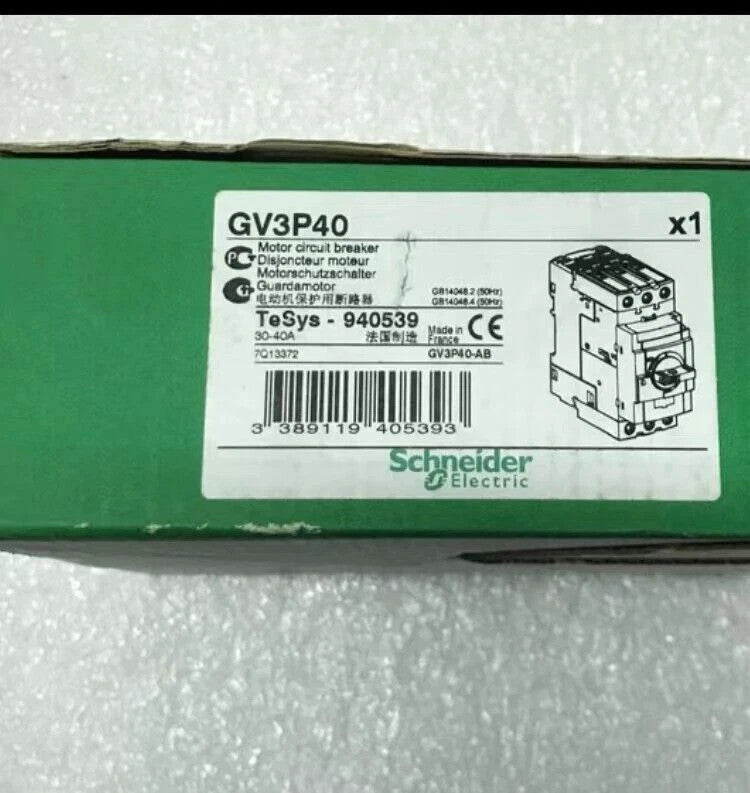 NEW schneider GV3P40 Motor protection circuit breaker