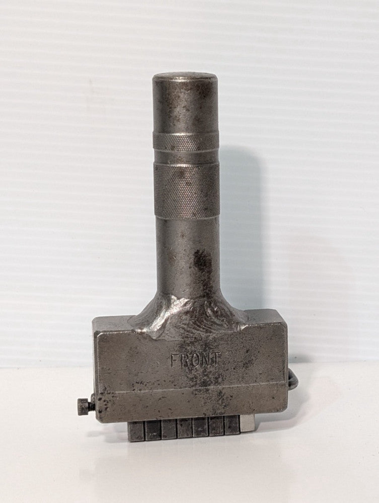 C.H. Hanson Metal Numerical Stamper, Steel Printing Block for Numbers, As Shown