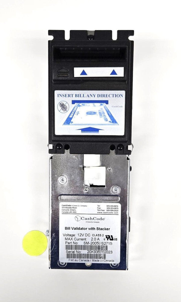 USED CASHCODE BILL VALIDATOR SM2005