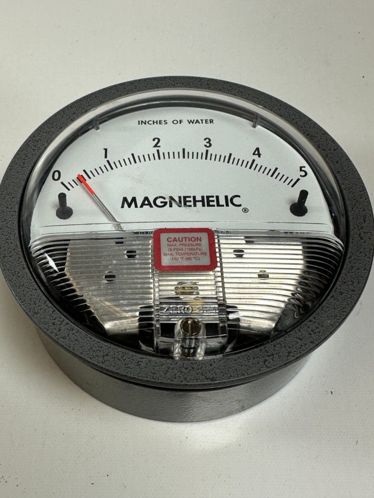 Dwyer Instruments 2005 (W16Z-TK) Magnehelic Differential Pressure Gauge 4 3/4"od