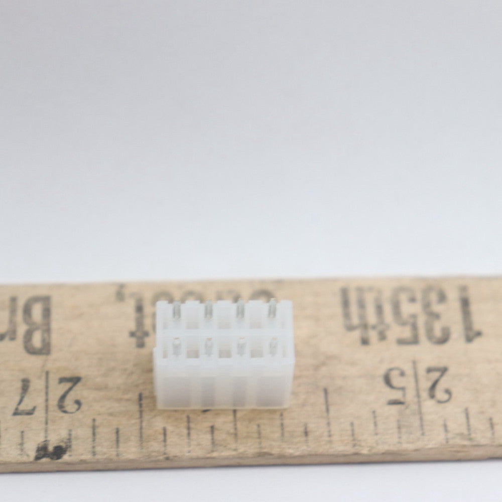 100 Pack - Matrix Connector Wire To Board Housing White MTX-4202VT-2X04P/15132