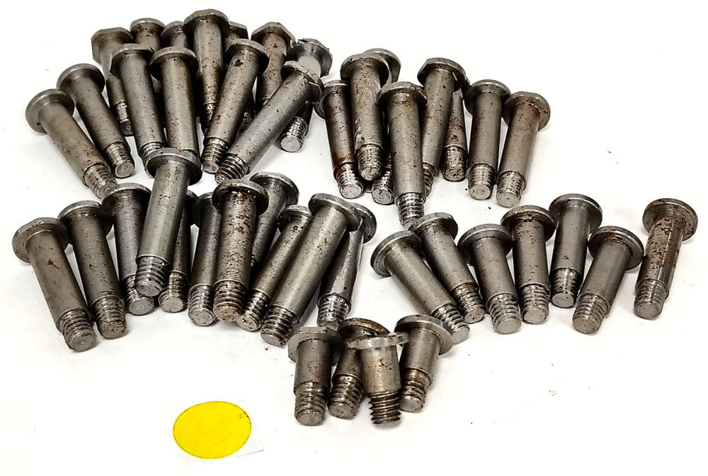 ASSORTED LOT OF UNBRANDED SHOULDER SCREWS STEEL MATERIAL ****LOT OF 44****