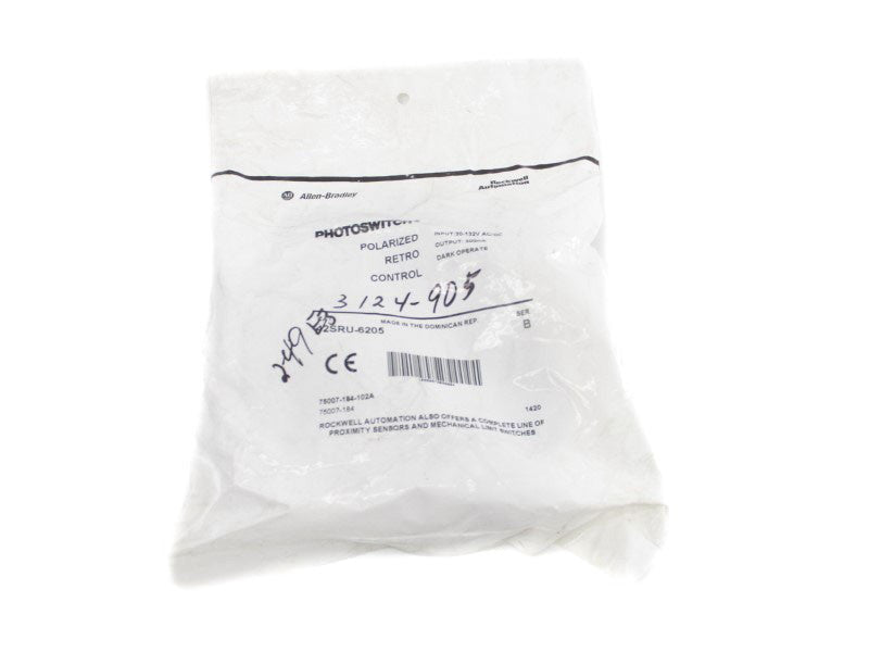 ALLEN BRADLEY 42SRU-6205 SER. B 20-132VAC/DC (WH) NSMP