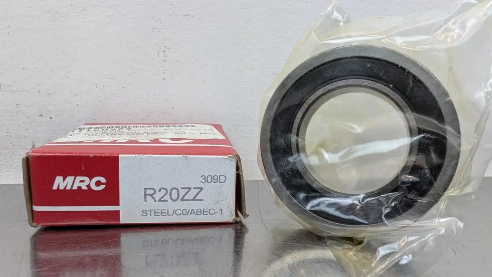 MRC R20ZZ Deep Groove Ball Bearing 1.25" ID 2.25" OD 0.5" Wide