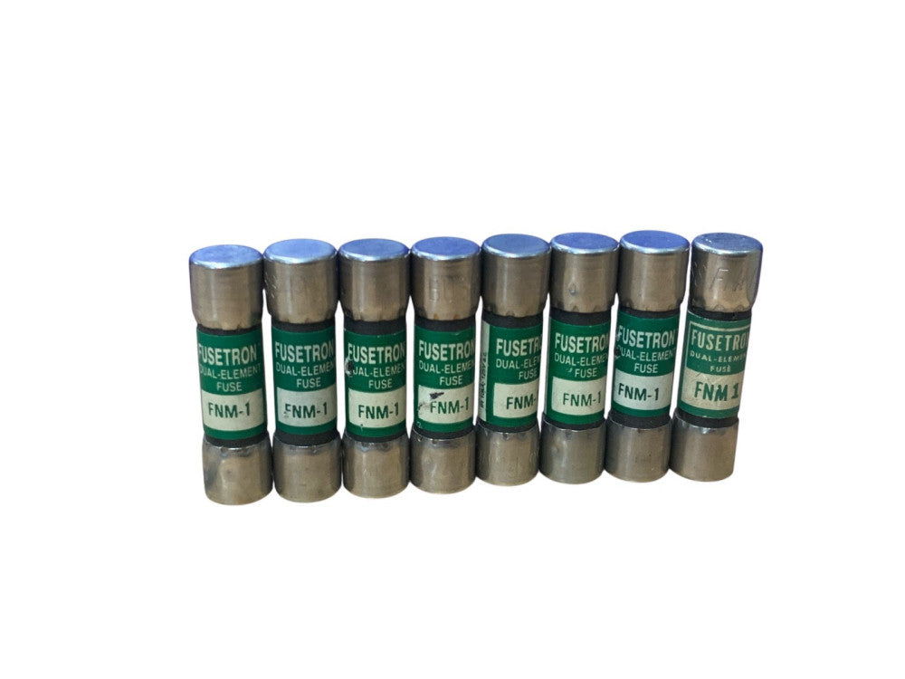8 PCS Bussmann FNM-1 FNM1 ( 1 Amp ) 1A 250Vac