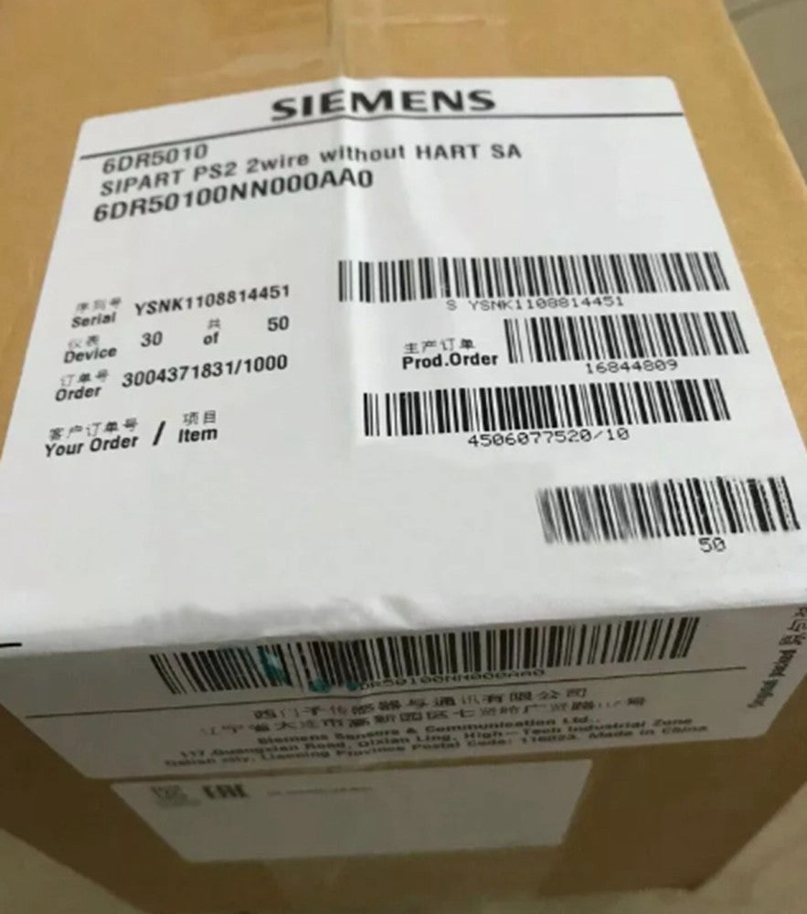 One Brand New SIEMENS 6DR5010-0NN00-0AA0 6DR50100NN000AA0 Valve Positioner