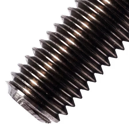Allied Titanium 0107436 Fully Threaded Rod, M10x1.5, 1,000 Mm, Titanium, Grade 2