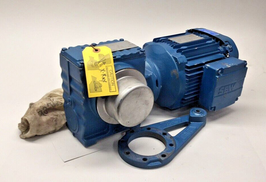 SEW EuroDrive ST57/TDRE90M4 x 19.54 Used Gear Motor DRE90M4 1.5hp 230/460V