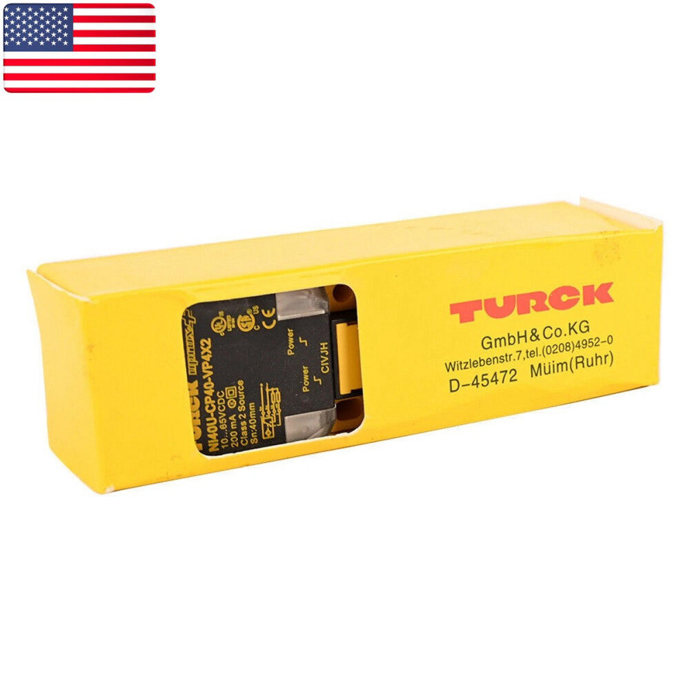 New For TURCK NI40U-CP40-VP4X2 NI40UCP40VP4X2 Proximity Switch Sensor - US Stock
