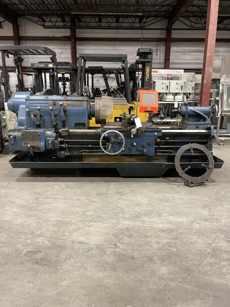 Monarch 22M Geared Head Engine Lathe 22” Swing 48” Centers 10HP 3PH