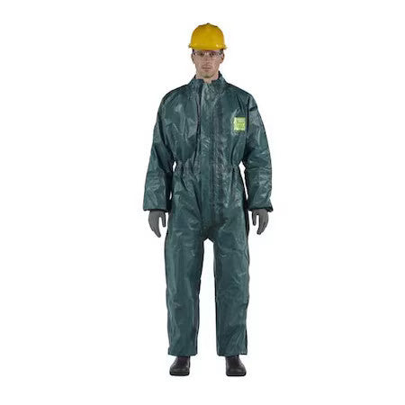 Ansell Gr40-T-92-103-07 Chemical Resistant Coverall, Collared, 3Xl, Non-Woven