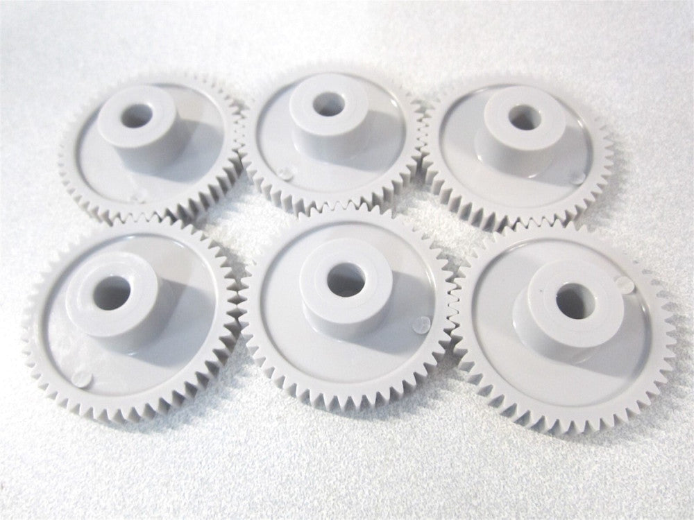 (3248) 48 Teeth, 1/4" Bore Dia, POM Standard Bore Spur Gear - Lot of 6