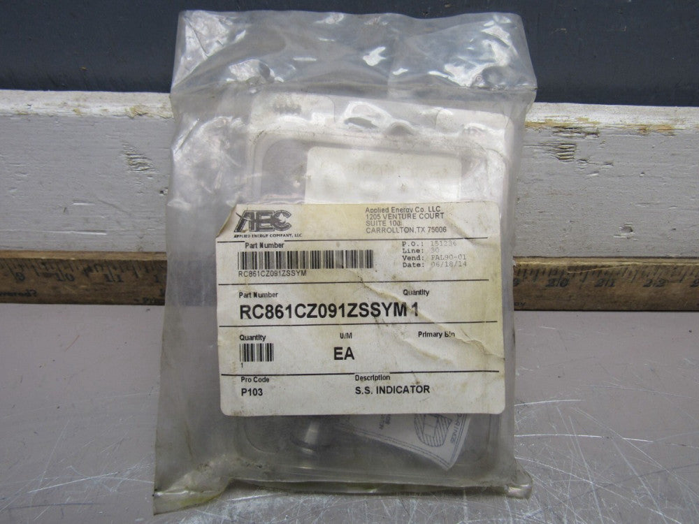 APPLIED ENERGY COMPANY DIFFERENTIAL PRESSURE SWITCH RC861CZ091ZSSYM NEW IN BOX !