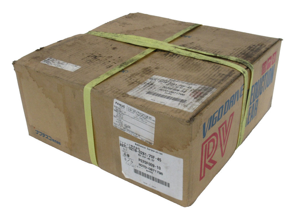 NEW NABTESCO A97L-0218-0281#70F-45 RV REDUCER A97L0218028170F45