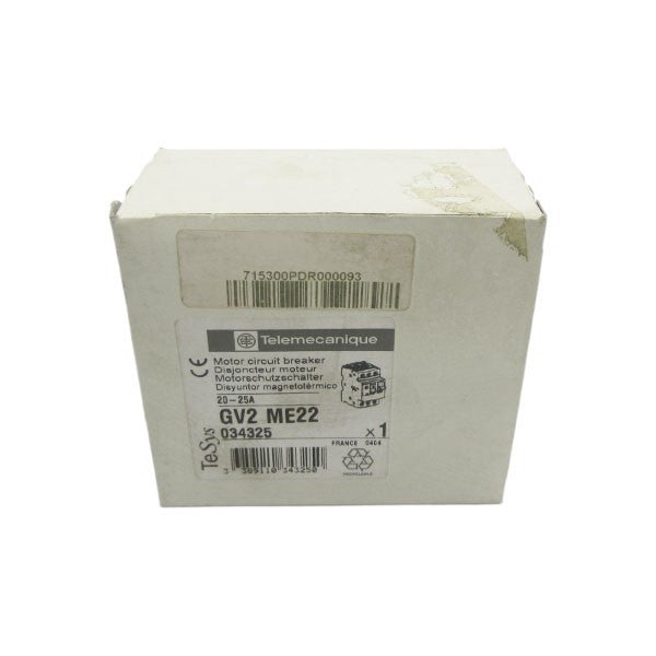 TELEMECANIQUE GV2ME22 20-25A NSFS