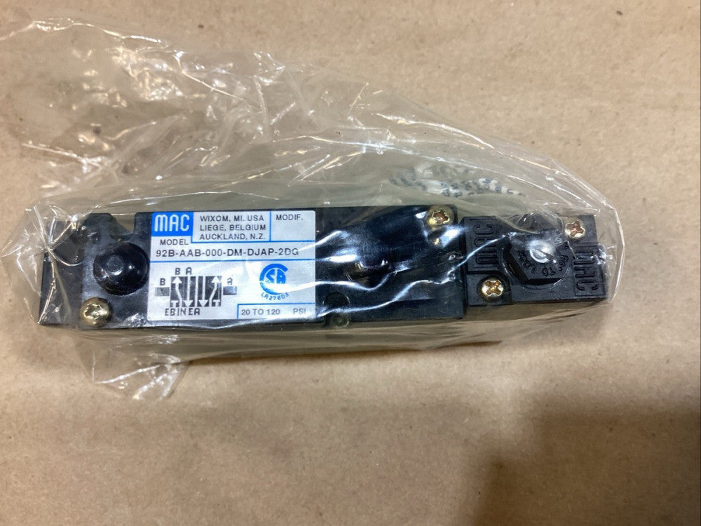 1PCS Brand new original MAC solenoid valve 92B-AAB-000-DM-DJAP-2DG