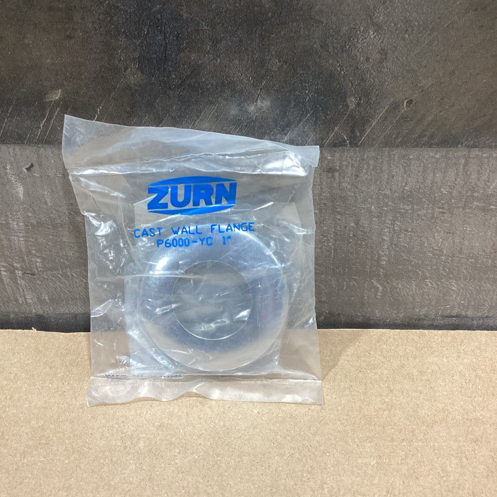 Zurn P6000-YC / P6000YC 1” Cast Wall Flange Nos