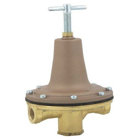 Watts 1/4 Lf215m1 0-50 Pressure Regulator,1/4 In.,0 To 50 Psi