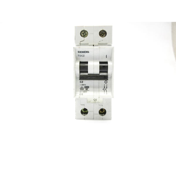 SIEMENS 5SX22-C2 400V 2A UNMP