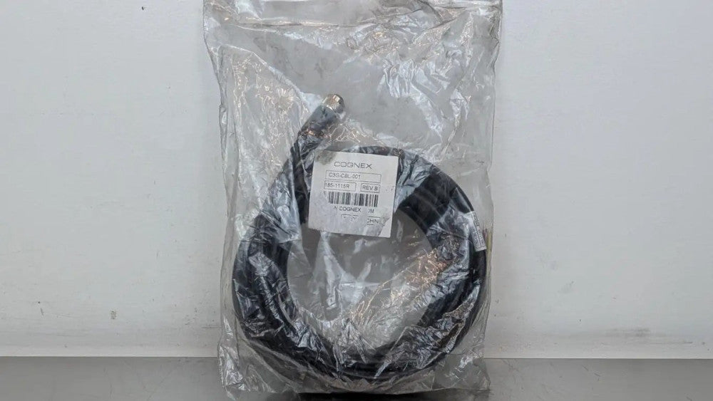 Cognex 185-1115R Power and I/O Breakout Cable C3G-CBL-001 Rev B 12-Pin 12-Wire 5