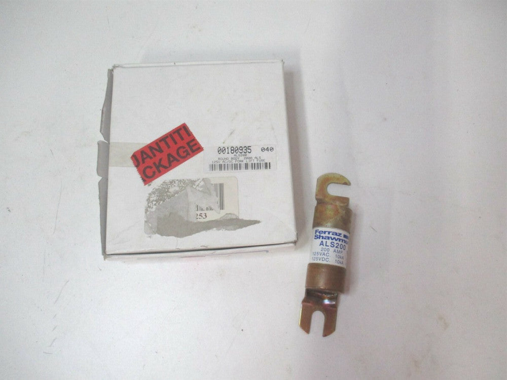 Ferraz Shawmut (ALS200) 200 Amp General Purpose Round Forklift & Truck Fuse 