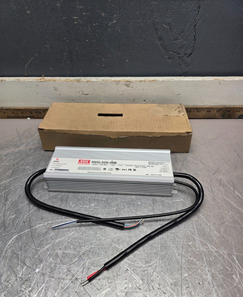MEAN WELL HVG-320-36B POWER SUPPLY , IN 200-480VAC, OUT 36VDC! NEW! MAKE OFFER!