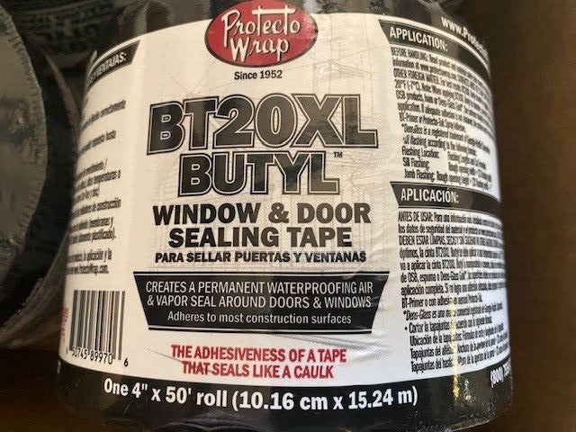 (12 PACK) Protecto Wrap BT20XL Window & Door Flashing 4" X 50'