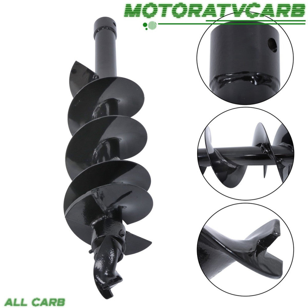 ALL-CARB Auger Drill Rod Post Hole Attachment 200mm Diameter for mini excavator