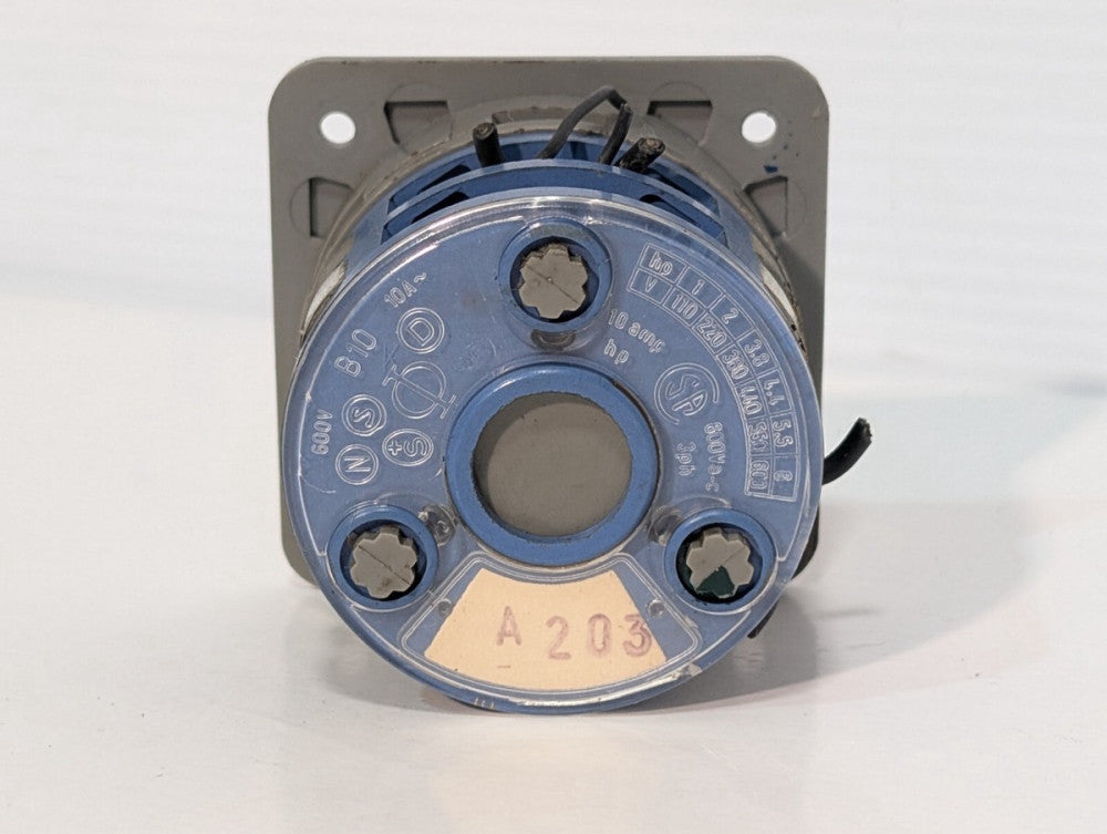 B10 Rotary Switch 600V 10A 3PH
