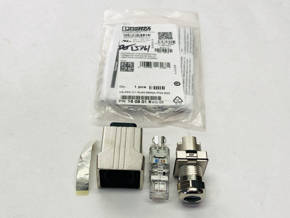 Phoenix Contact VS-PPC-C1-RJ45-MNNA-PG9-8Q5 RJ45 Connector 1608016