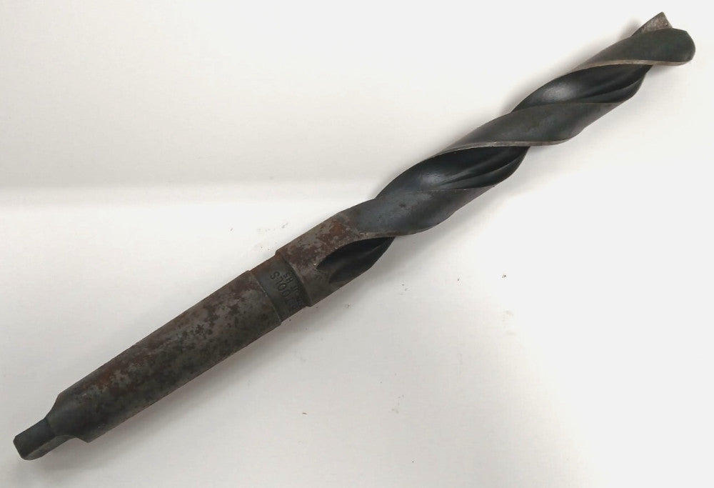 F.B TOOLS 1 IN. SPEEDICUT HIGH SPEED MORSE TAPER SHANK DRILL BIT MT3 OAL 12-7/16