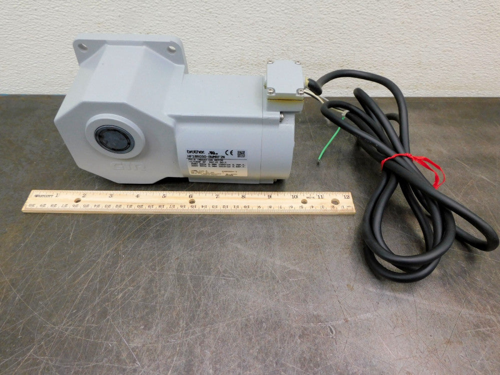Brother HF18R030-BWMRF2N Gear Drive Motor 1/15 Hp 208/203 Volt 1560/1610 RPM