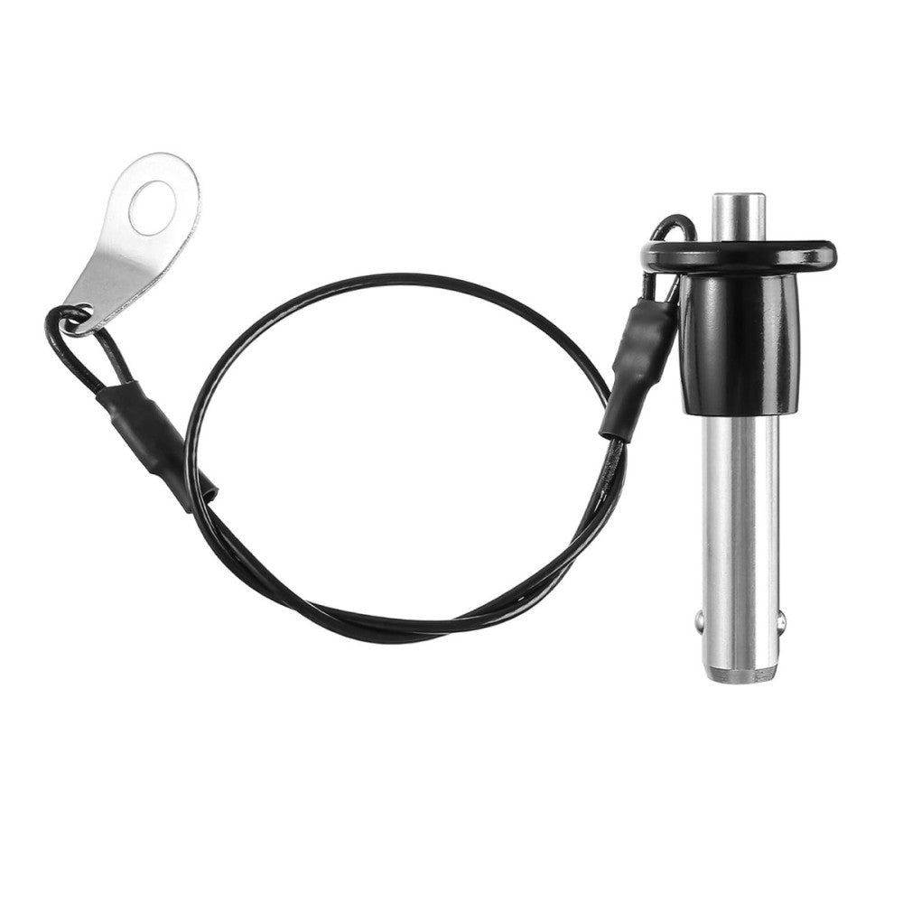 6mmx30mm Quick Release Pin 304 Stainless Steel Ball Lock with Lanyard Round