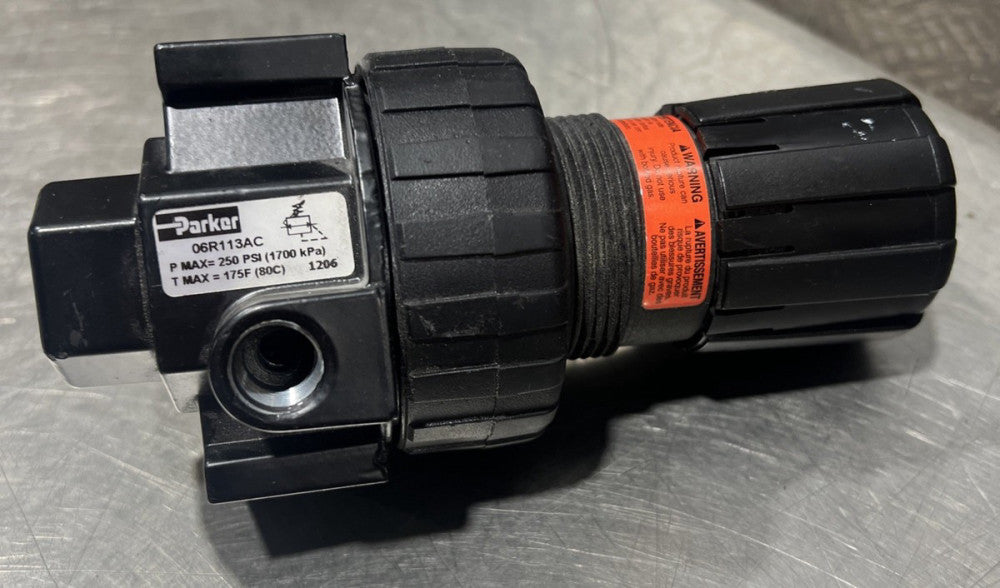 Parker 06R113AC Regulator 250 Psi 3705 Nos Surplus No Original Box
