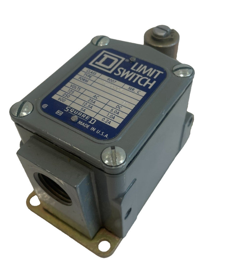 NEW SQUARE D 9007-TUB5S4 LIMIT SWITCH SER. C 9007TUB5S4