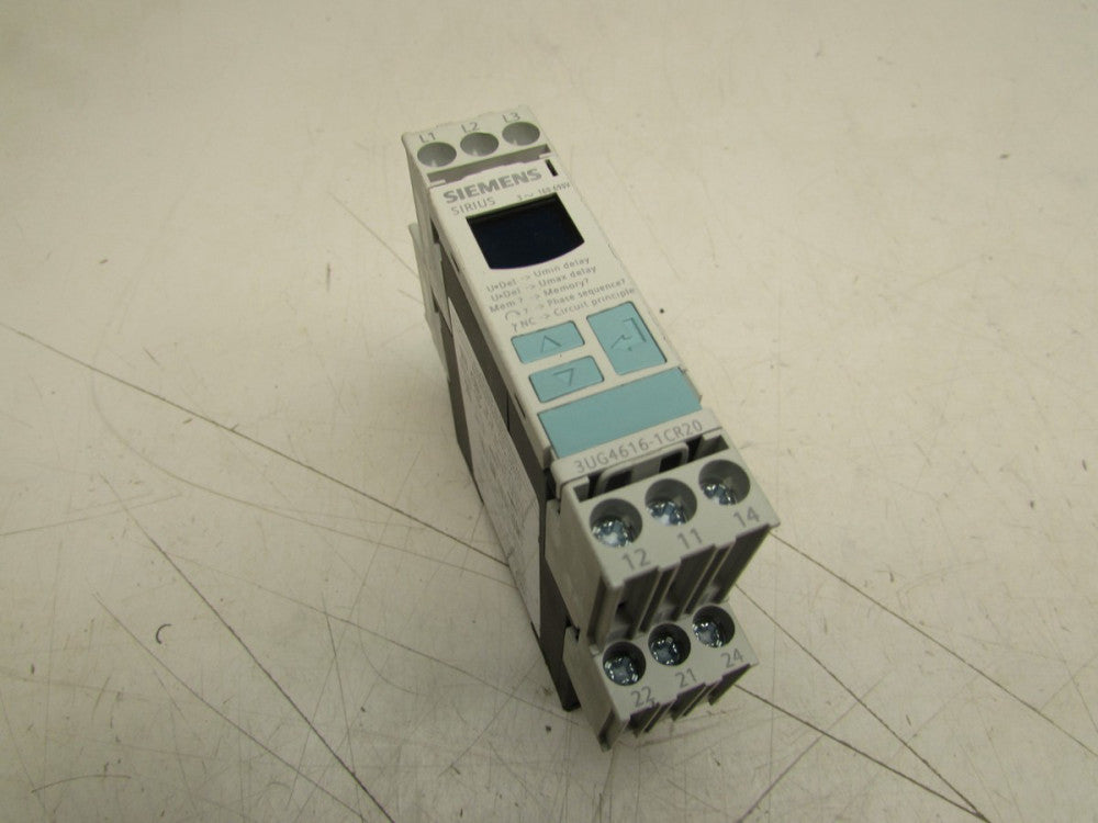 SIEMENS DIGITAL MONITORING RELAY 3UG4616-1CR20 XLNT USED TAKEOUT MAKE OFFER!!