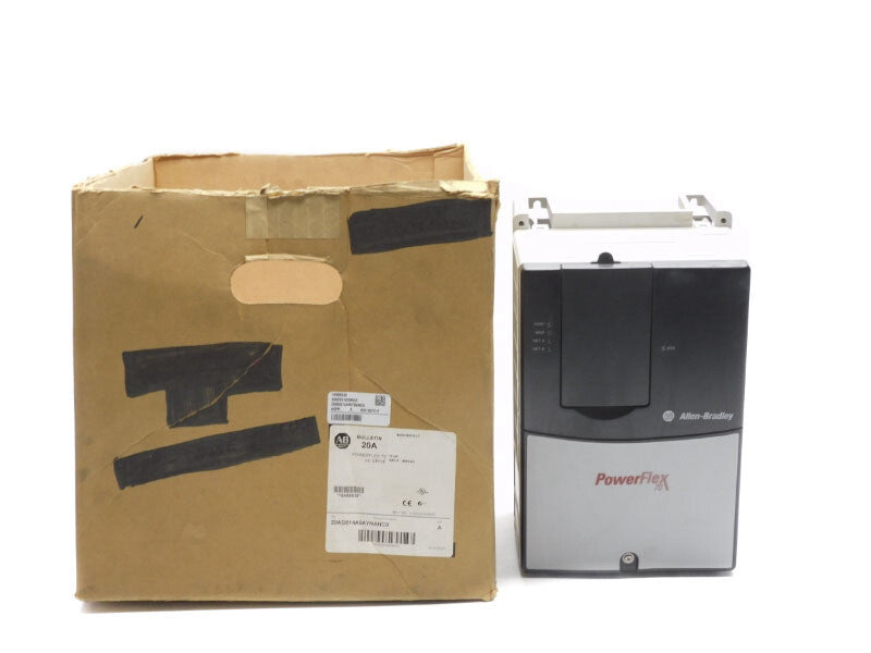ALLEN BRADLEY 20AD014A0AYNANC0 SER. A F/W 5.001 432-528VAC 14.1A NSMP
